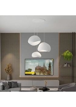 Opviq Lampa wisząca w kolorze białym - 85 x 120 cm ze sklepu Limango Polska w kategorii Oświetlenie - zdjęcie 187807871