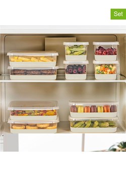 Violeta Home Pojemniki (10 szt.) w kolorze szarym ze sklepu Limango Polska w kategorii Pojemniki kuchenne - zdjęcie 187808212