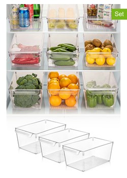 Violeta Home Organizery (3 szt.) do lodówki - 32,5 x 14 x 20 cm ze sklepu Limango Polska w kategorii Akcesoria i przechowywanie - zdjęcie 187808281