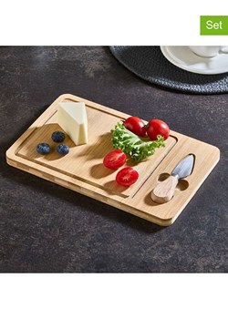 Violeta Home 2-częściowy zestaw w kolorze beżowym ze sklepu Limango Polska w kategorii Misy i tace dekoracyjne - zdjęcie 187808303