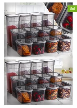 Violeta Home Pojemniki (24 szt.) w kolorze szarym ze sklepu Limango Polska w kategorii Pojemniki kuchenne - zdjęcie 187808470