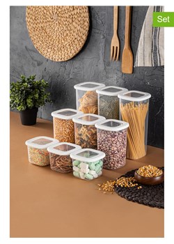 Violeta Home Pojemniki (9 szt.) w kolorze białym ze sklepu Limango Polska w kategorii Pojemniki kuchenne - zdjęcie 187808580
