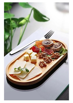 Violeta Home Taca w kolorze jasnobrązowym - 27 x 12,5 cm ze sklepu Limango Polska w kategorii Misy i tace dekoracyjne - zdjęcie 187808634