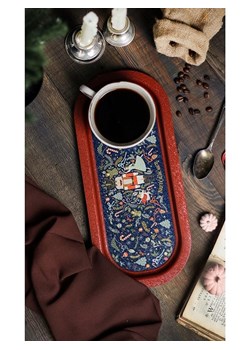 Violeta Home Taca w kolorze granatowo-bordowym - 35 x 16 cm ze sklepu Limango Polska w kategorii Misy i tace dekoracyjne - zdjęcie 187808761