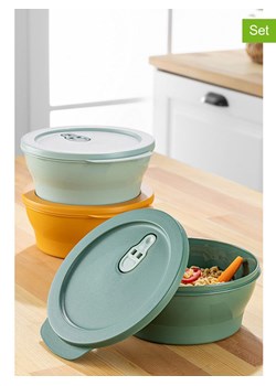 Violeta Home Pojemniki (3 szt.) w różnych kolorach - 18,5 x 20 x 8 cm ze sklepu Limango Polska w kategorii Pojemniki kuchenne - zdjęcie 187808874