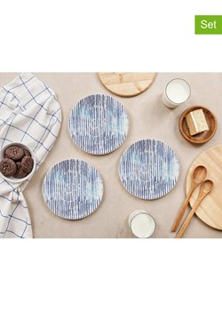 Violeta Home Talerzyki deserowe (6 szt.) w kolorze biało-niebieskim - Ø 19,3 cm ze sklepu Limango Polska w kategorii Naczynia - zdjęcie 187808990