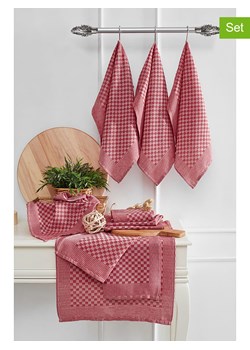 Violeta Home Ściereczki (10 szt.) w kolorze czerwonym do naczyń - 60 x 40 cm ze sklepu Limango Polska w kategorii Ścierki kuchenne - zdjęcie 187809011