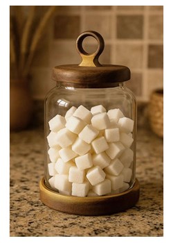 Violeta Home Słoik w kolorze jasnobrązowym - wys. 21 x Ø 12 cm ze sklepu Limango Polska w kategorii Pojemniki kuchenne - zdjęcie 187809062