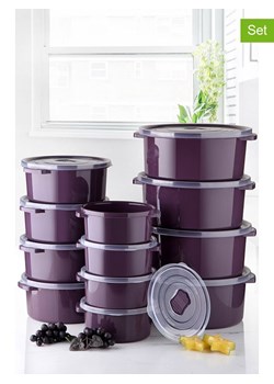 Violeta Home Pojemniki (12 szt.) w kolorze fioletowym ze sklepu Limango Polska w kategorii Pojemniki kuchenne - zdjęcie 187809351