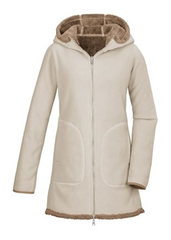 G.I.G.A. DX by KILLTEC Dwustronny płaszcz polarowy w kolorze kremowo-jasnobrązowym ze sklepu Limango Polska w kategorii Kurtki damskie - zdjęcie 187809563