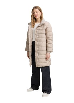 Tom Tailor Płaszcz pikowany w kolorze szarobrązowym ze sklepu Limango Polska w kategorii Kurtki damskie - zdjęcie 187810204