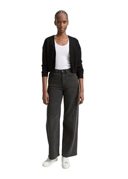 TOM TAILOR Denim Kardigan w kolorze czarnym ze sklepu Limango Polska w kategorii Swetry damskie - zdjęcie 187810210