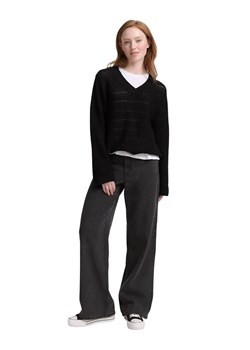 TOM TAILOR Denim Sweter w kolorze czarnym ze sklepu Limango Polska w kategorii Swetry damskie - zdjęcie 187810254