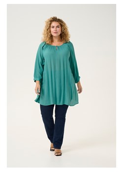 KAFFE curve Tunika w kolorze turkusowym ze sklepu Limango Polska w kategorii Bluzki damskie - zdjęcie 187810544