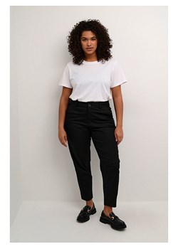 KAFFE curve Spodnie chino &quot;Leana&quot; w kolorze czarnym ze sklepu Limango Polska w kategorii Spodnie damskie - zdjęcie 187810722