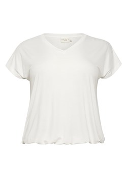 KAFFE curve Koszulka w kolorze białym ze sklepu Limango Polska w kategorii Bluzki damskie - zdjęcie 187810851