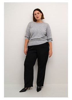KAFFE curve Sweter w kolorze jasnoszarym ze sklepu Limango Polska w kategorii Swetry damskie - zdjęcie 187810933