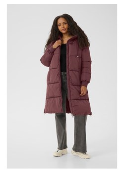 KAFFE curve Płaszcz zimowy w kolorze bordowym ze sklepu Limango Polska w kategorii Kurtki damskie - zdjęcie 187811123