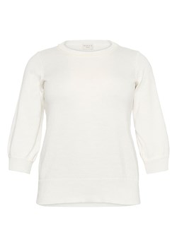 KAFFE curve Sweter w kolorze kremowym ze sklepu Limango Polska w kategorii Swetry damskie - zdjęcie 187811163