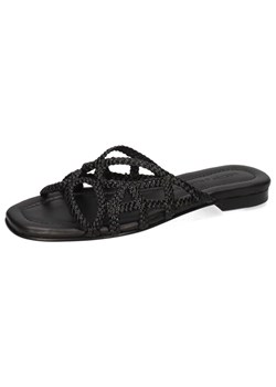 MELVIN &amp; HAMILTON Skórzane klapki &quot;Elodie 64&quot; w kolorze czarnym ze sklepu Limango Polska w kategorii Klapki damskie - zdjęcie 187812304