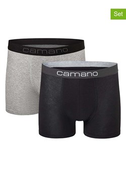 camano Bokserki (2 pary) w kolorze czarno-szarym ze sklepu Limango Polska w kategorii Majtki męskie - zdjęcie 187813780