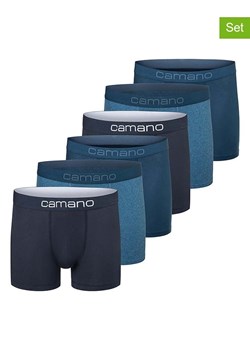 camano Bokserki (6 par) w kolorze niebieskim ze sklepu Limango Polska w kategorii Majtki męskie - zdjęcie 187813783
