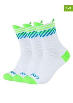 camano Skarpety (3 pary) w kolorze biało-zielono-błękitnym ze sklepu Limango Polska w kategorii Skarpetki męskie - zdjęcie 187813903