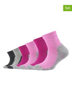 camano Skarpety (6 par) w kolorze różowo-szarym ze sklepu Limango Polska w kategorii Skarpetki dziecięce - zdjęcie 187813970