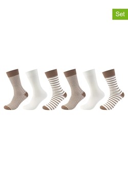s.Oliver Skarpety (6 par) w kolorze jasnobrązowo-białym ze sklepu Limango Polska w kategorii Skarpetki męskie - zdjęcie 187814012