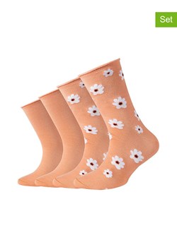 s.Oliver Skarpety (4 pary) w kolorze pomarańczowym ze sklepu Limango Polska w kategorii Skarpetki dziecięce - zdjęcie 187814050