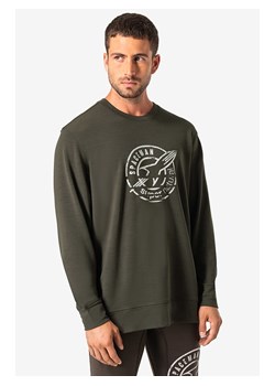 super.natural Bluza &quot;Space260 Crew&quot; w kolorze khaki ze sklepu Limango Polska w kategorii Bluzy męskie - zdjęcie 187814381