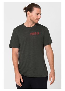 super.natural Koszulka &quot;Powder Days&quot; w kolorze antracytowym ze sklepu Limango Polska w kategorii T-shirty męskie - zdjęcie 187814440