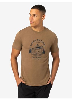 super.natural Koszulka &quot;Landi&quot; w kolorze jasnobrązowym ze sklepu Limango Polska w kategorii T-shirty męskie - zdjęcie 187814451