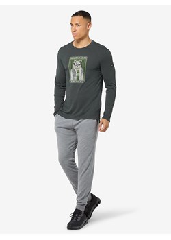 super.natural Koszulka funkcyjna &quot;Bearski&quot; w kolorze szarym ze sklepu Limango Polska w kategorii T-shirty męskie - zdjęcie 187814511