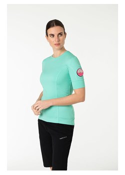 super.natural Koszulka kolarska &quot;Grava&quot; w kolorze miętowym ze sklepu Limango Polska w kategorii Bluzki damskie - zdjęcie 187814710