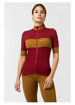 super.natural Koszulka kolarska &quot;Grava&quot; w kolorze czerwonym ze sklepu Limango Polska w kategorii Bluzki damskie - zdjęcie 187814861