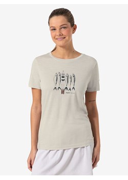 super.natural Koszulka funkcyjna &quot;Copper Sardine&quot; w kolorze beżowym ze sklepu Limango Polska w kategorii Bluzki damskie - zdjęcie 187815200