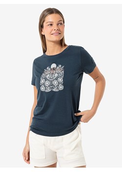 super.natural Koszulka funkcyjna &quot;Mount Flower&quot; w kolorze granatowym ze sklepu Limango Polska w kategorii Bluzki damskie - zdjęcie 187815204