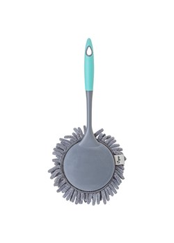 Vigar Miotełka do kurzu w kolorze szaro-turkusowym z mikrofibry - 16 x 38 cm ze sklepu Limango Polska w kategorii Akcesoria kuchenne - zdjęcie 187815524