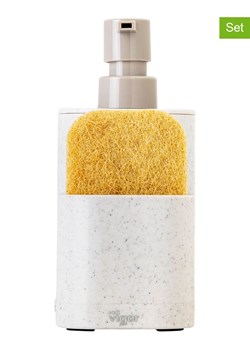 Vigar 2-częściowy zestaw &quot;Rengø w kolorze kremowym - 8,5 x 18,5 x 10 cm ze sklepu Limango Polska w kategorii Akcesoria kuchenne - zdjęcie 187815763