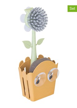 Vigar 3-częściowy organizer &quot;Florganic&quot; w kolorze żółtym - 11 x 25 x 6,5 cm ze sklepu Limango Polska w kategorii Akcesoria kuchenne - zdjęcie 187815871