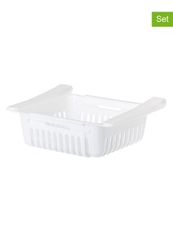 Vigar Organizery (2 szt.) w kolorze białym do lodówki - 20,5 x 7 x 16 cm ze sklepu Limango Polska w kategorii Akcesoria i przechowywanie - zdjęcie 187815980