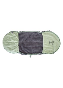 Vigar Ręcznik &quot;Pets&quot; w kolorze szaro-zielonym do osuszania sierści - 80 x 35 cm ze sklepu Limango Polska w kategorii Dla zwierząt - zdjęcie 187816454