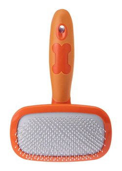 Vigar Szczotka w kolorze pomarańczowym do sierści zwierząt - 10 x 15,5 x 5 cm ze sklepu Limango Polska w kategorii Dla zwierząt - zdjęcie 187816473