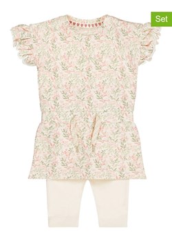 Dirkje 2-częściowy zestaw w kolorze beżowym ze sklepu Limango Polska w kategorii Sukienki niemowlęce - zdjęcie 187816672