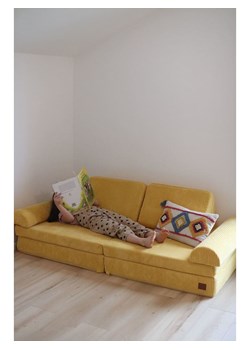 Bunky Kanapa &quot;Buttercup&quot; w kolorze żółtym do zabawy - 168 x 58 x 84 cm ze sklepu Limango Polska w kategorii Meble dziecięce - zdjęcie 187817304