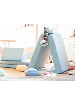 Bunky Kanapa &quot;Jelly Bean&quot; w kolorze błękitnym do zabawy - 168 x 58 x 84 cm ze sklepu Limango Polska w kategorii Meble dziecięce - zdjęcie 187817320