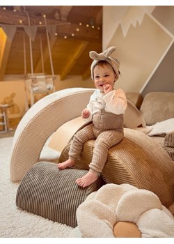 Bunky Łuk &quot;Lumberjack&quot; w kolorze kremowo-brązowo-szarym do zabawy - 106 x 53 x 40 cm ze sklepu Limango Polska w kategorii Meble dziecięce - zdjęcie 187817352