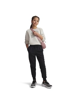 Dziewczęce spodnie dresowe Under Armour UA Rival Fleece Joggers - czarne ze sklepu Sportstylestory.com w kategorii Spodnie dziewczęce - zdjęcie 187818103