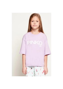 Pinko UP T-shirt JERSEY | Cropped Fit ze sklepu Gomez Fashion Store w kategorii Bluzki dziewczęce - zdjęcie 187818194